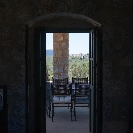 Modern 2bdr Stone Tower, Majestic View In Mani * Psion