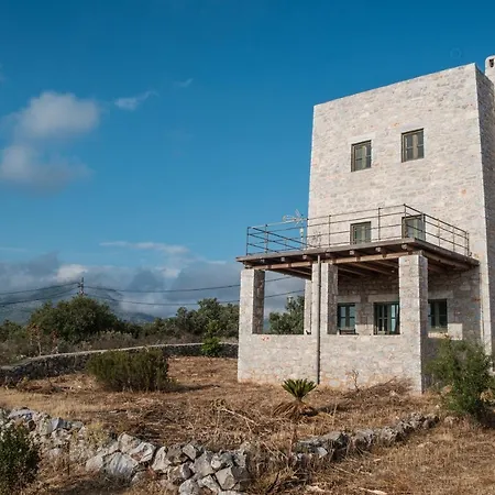 Holiday home Modern 2bdr Stone Tower, Majestic View In Mani *