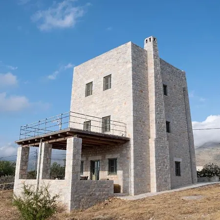 Modern 2bdr Stone Tower, Majestic View In Mani Дом отдыха *