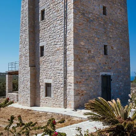 Modern 2bdr Stone Tower, Majestic View In Mani Holiday home *
